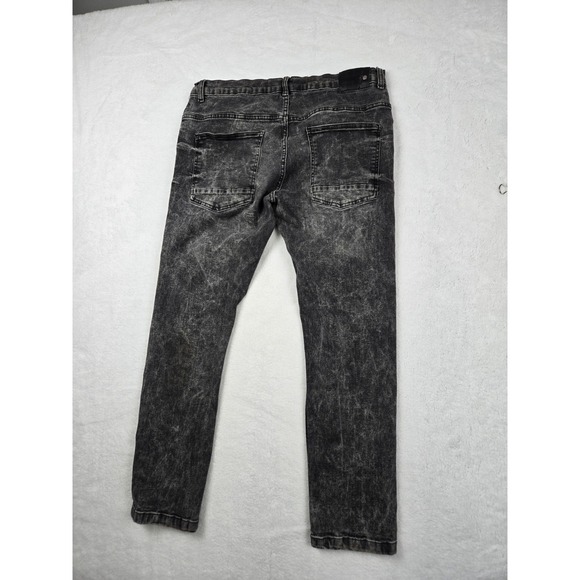 Spark Distressed Torn Stretch Slim Jeans Size 36x30 stain - Picture 9 of 12